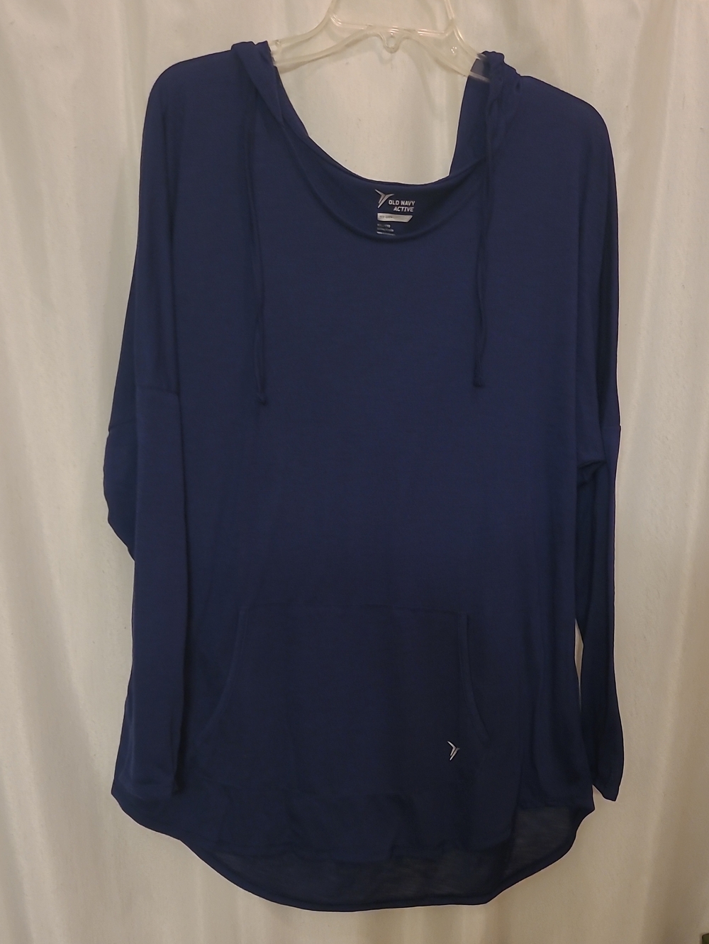 Old Navy Navy Blue Lightweight Hooded Pullover